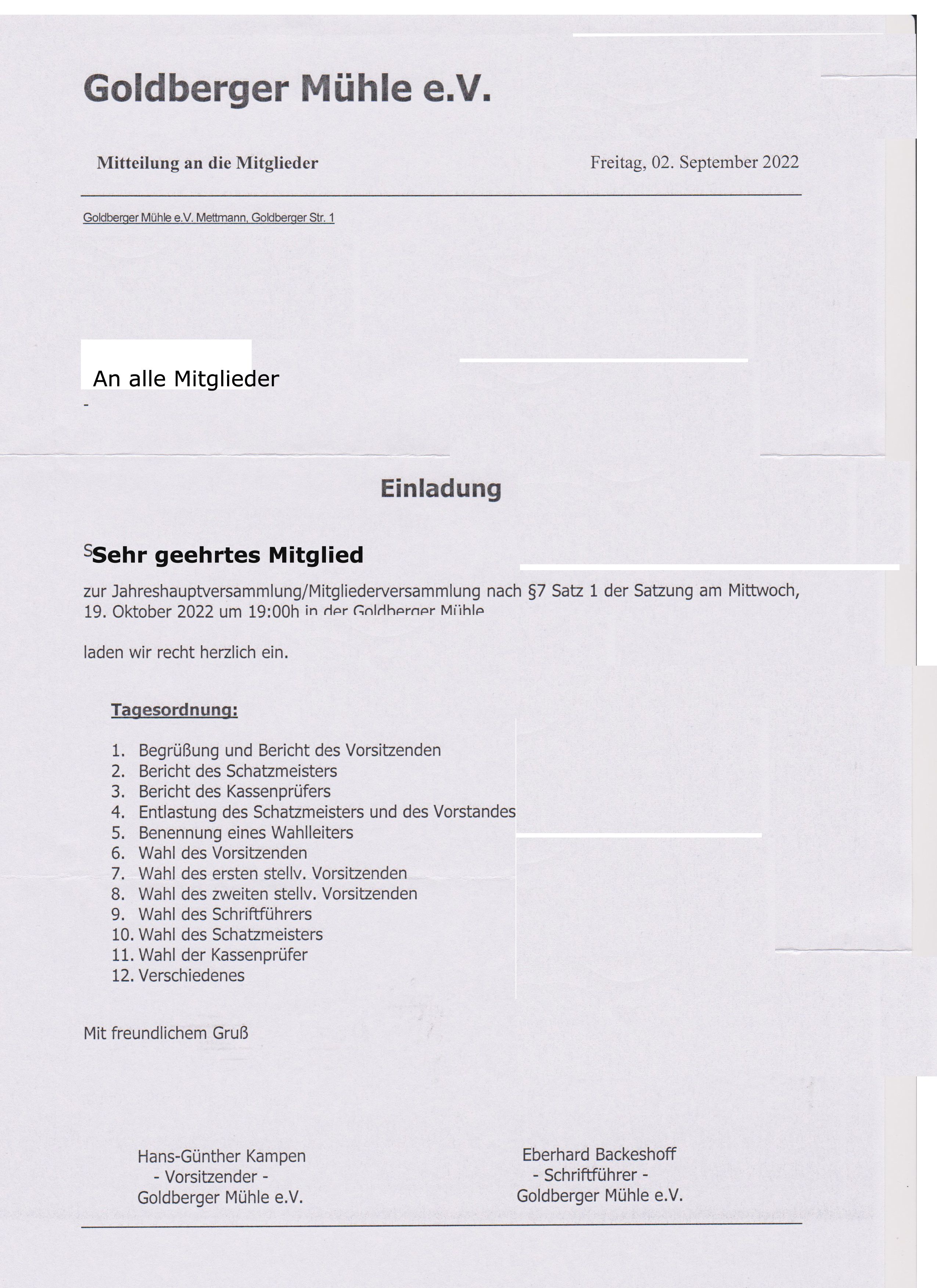 002a2 Jahreshauptversalung 19 10 2022