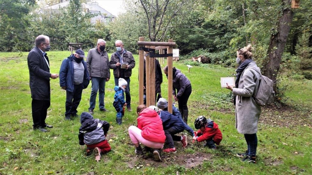 20201010  2Einweihung Lehrpfad Gi.Bendt